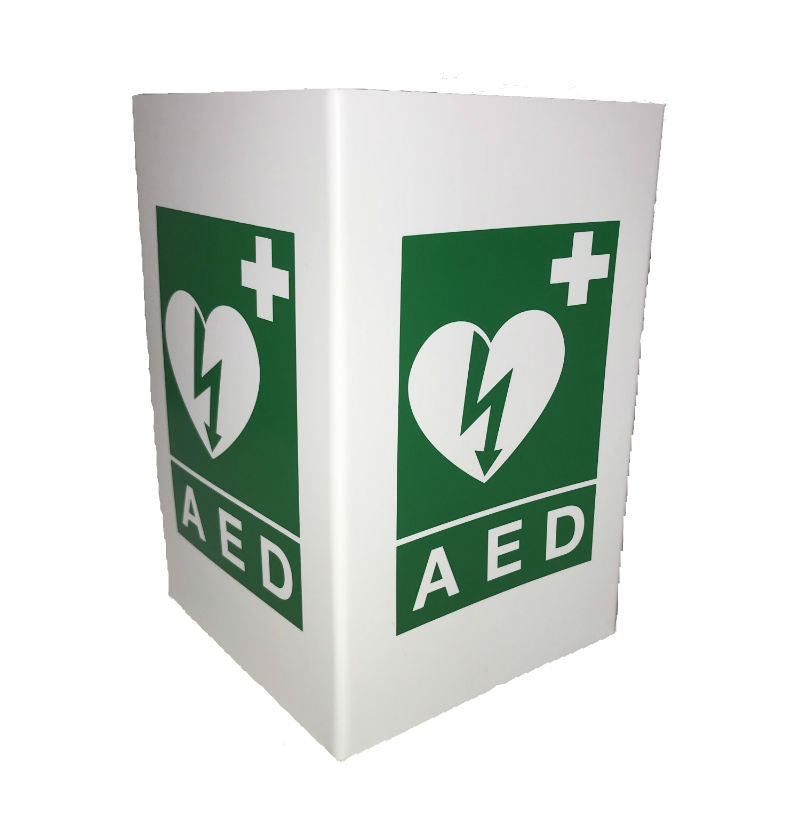 PVC panorama bord AED